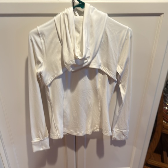 Lululemon Hooded Define Jacket *Nulu White Size 8 - Picture 5 of 11